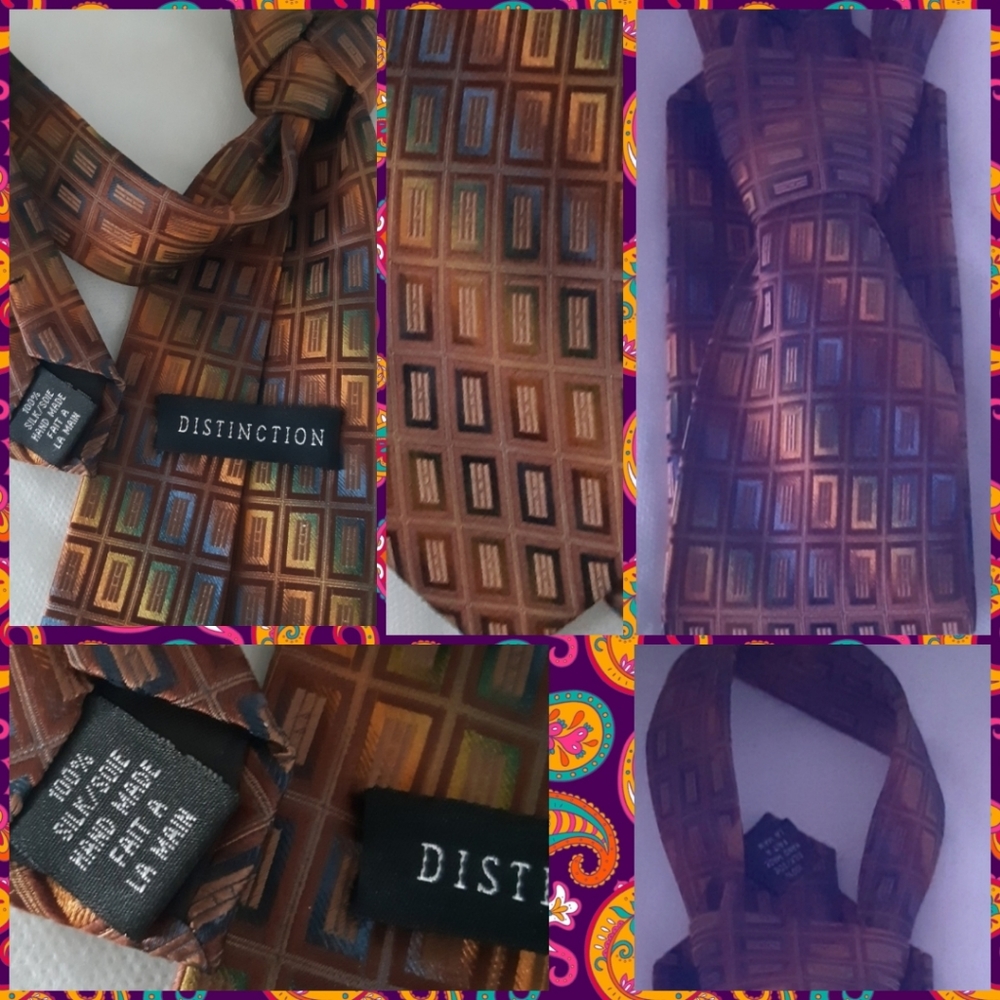 Ryan Seacrest distinction 100% silk tie| 10/10